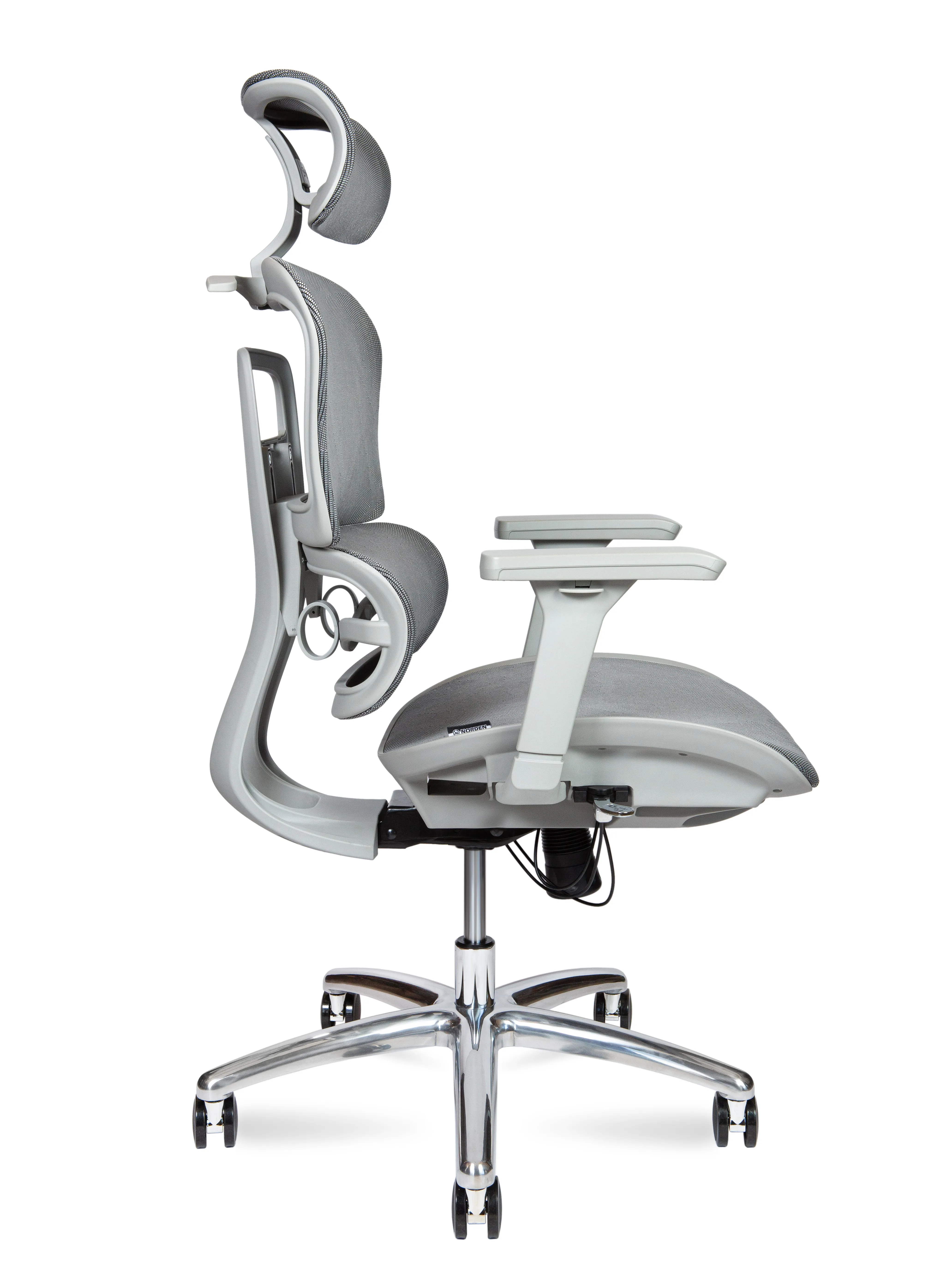 Кресло руководителя (эргономичное) NORDEN Kron grey серый YS-8309H-A(M+M)G