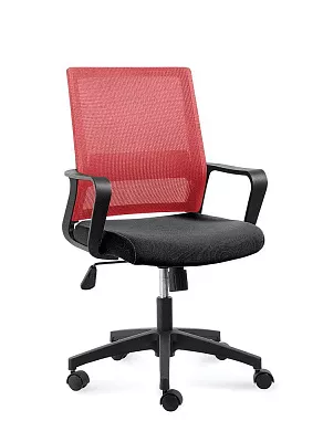 Кресло компьютерное Бит LB красный / черный 815B-AF08-T09 NORDEN