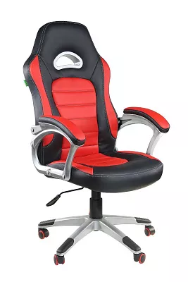 Кресло для геймера Riva Chair GAME 9167H черный / красный