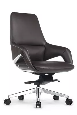Кресло руководителя RIVA DESIGN Aura-M (FK005-В) темно-коричневый