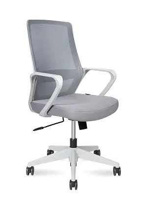 Кресло эргономичное NORDEN Pino grey LB без подголовника серый M6256-1 grey