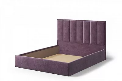 Кровать без основания 160х200 Лира NEO 17 ( фиолетовый ) МЛК