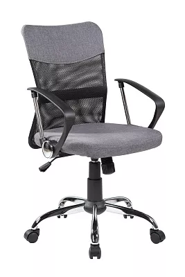 Кресло для персонала Riva Chair 8005 серый / черный