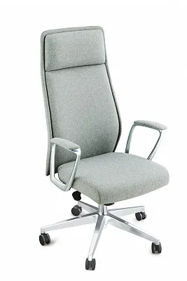 Кресло руководителя NORDEN Liverpool grey fabric ткань серый L347HCA-grey fabric