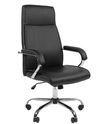 Кресло руководителя CHAIRMAN CH425 с высокой спинкой черный