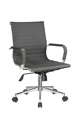 Кресло руководителя Riva Chair Hugo 6002-2S серый