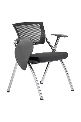 Кресло офисное складное Riva Chair Click 462TEС хром черный