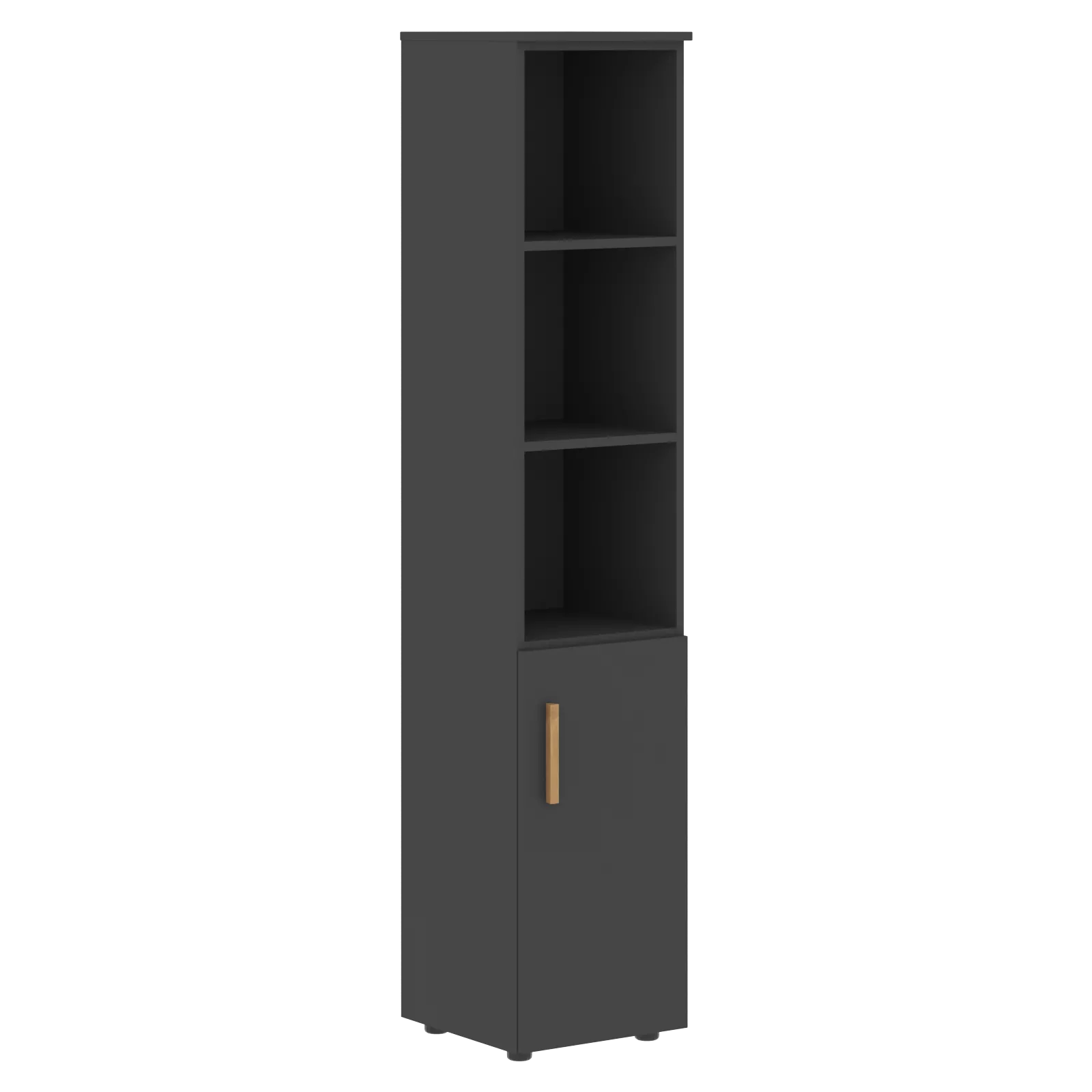 Шкаф-колонка с глухой малой дверью Forta FHC 40.5 (L/R)