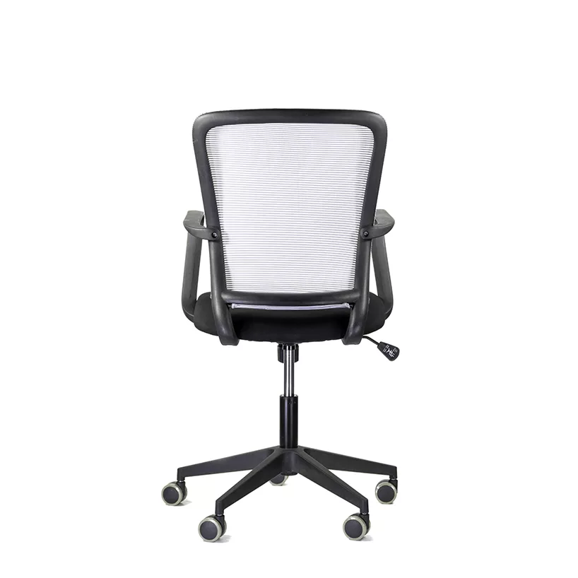 Кресло компьютерное Хэнди М-806 BLACK PL серый