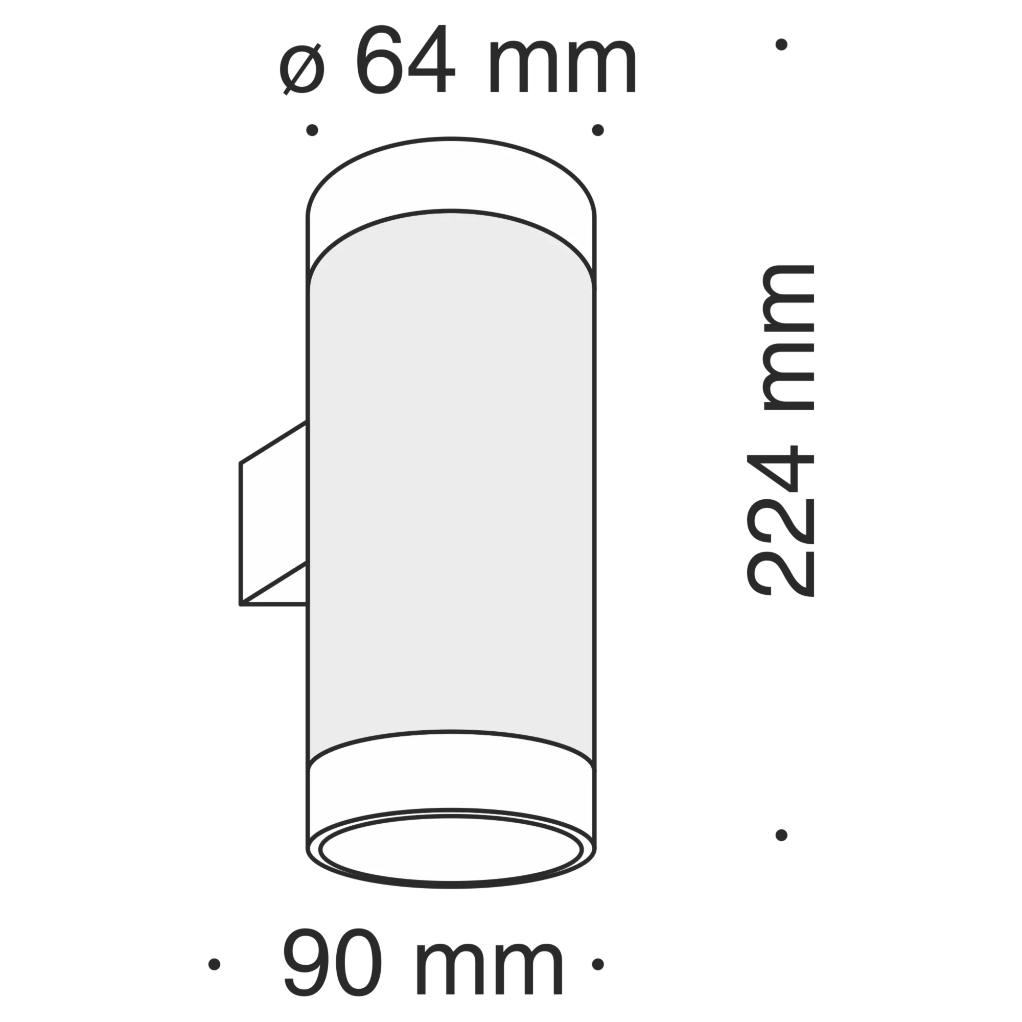 Бра Maytoni Technical Dafne C027WL-L10B