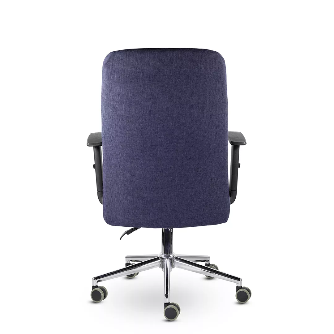 Кресло компьютерное Софт М-903 хром синий