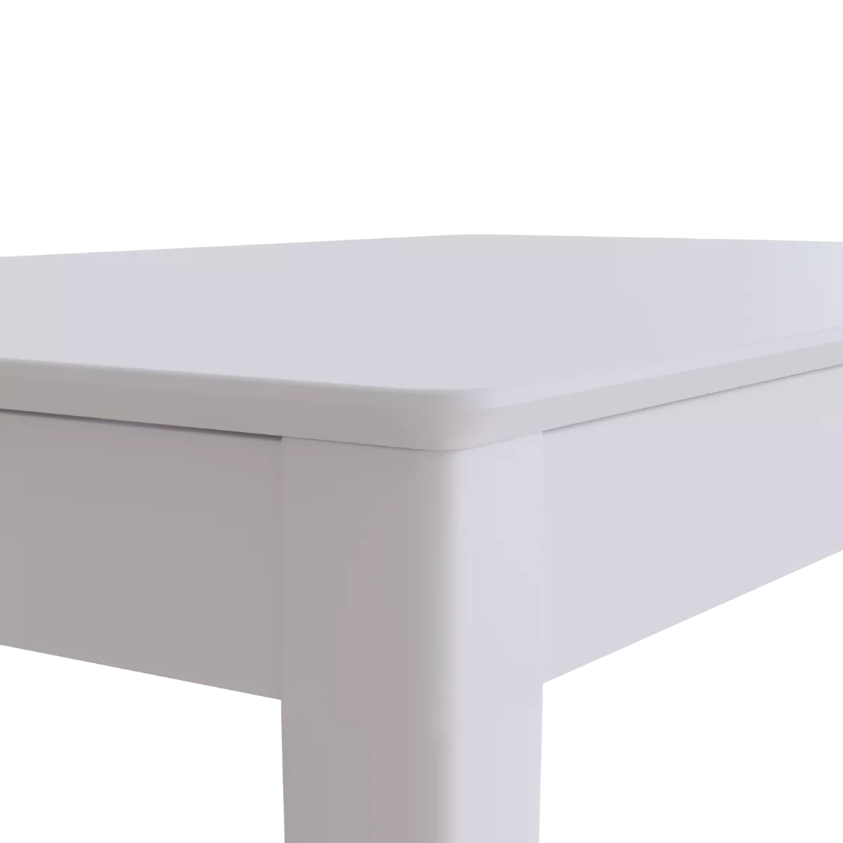 Белый развижной стол Антила classic120 (+50) х76х76