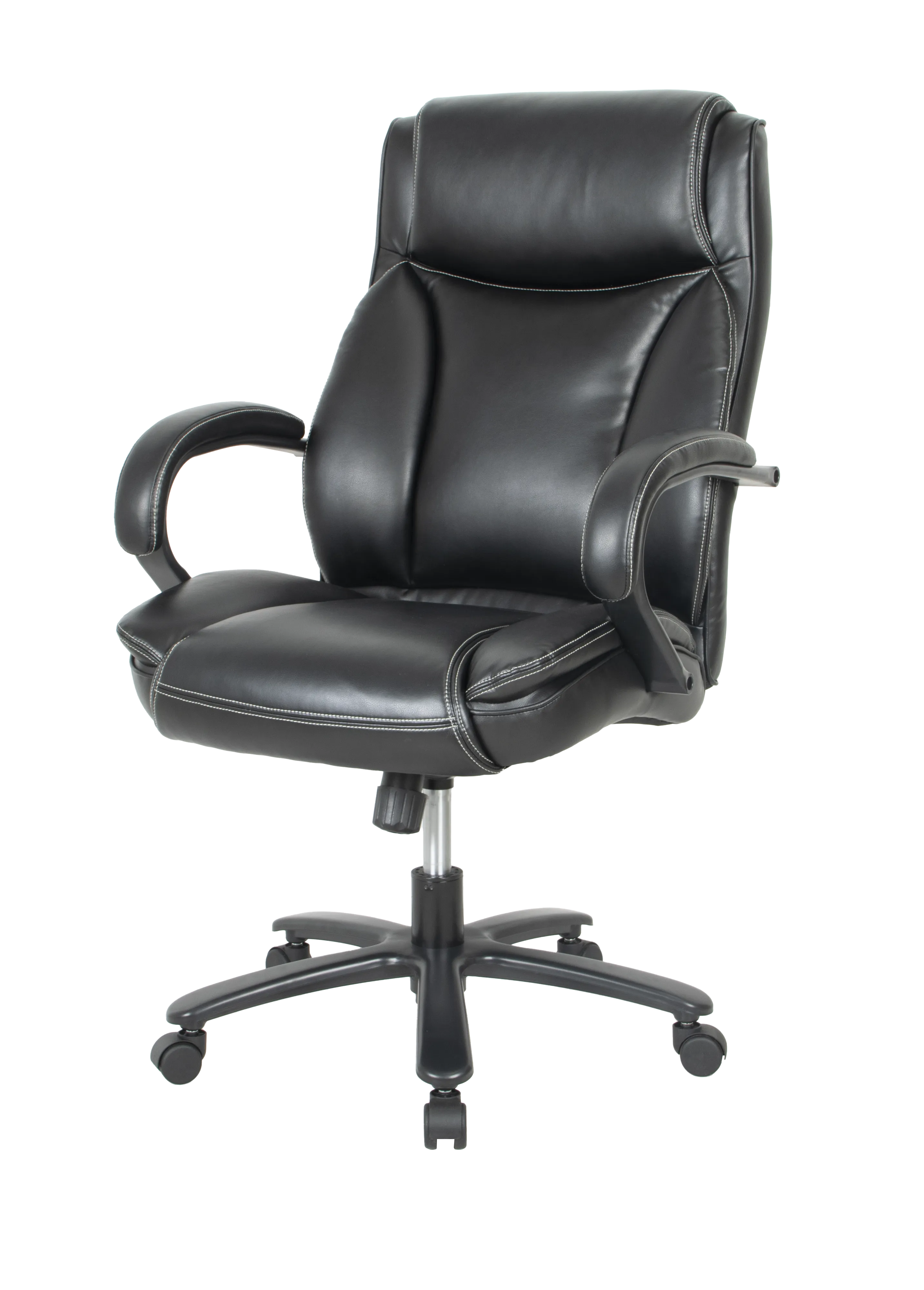 Кресло руководителя CHAIRMAN CH400 черный усиленное до 200 кг