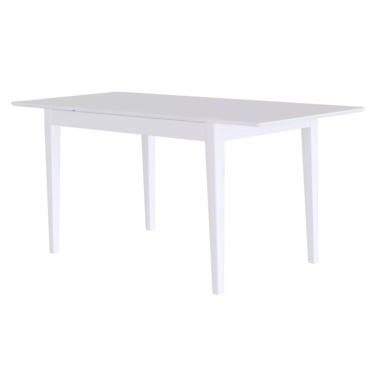 Белый развижной стол Антила classic120 (+50) х76х76