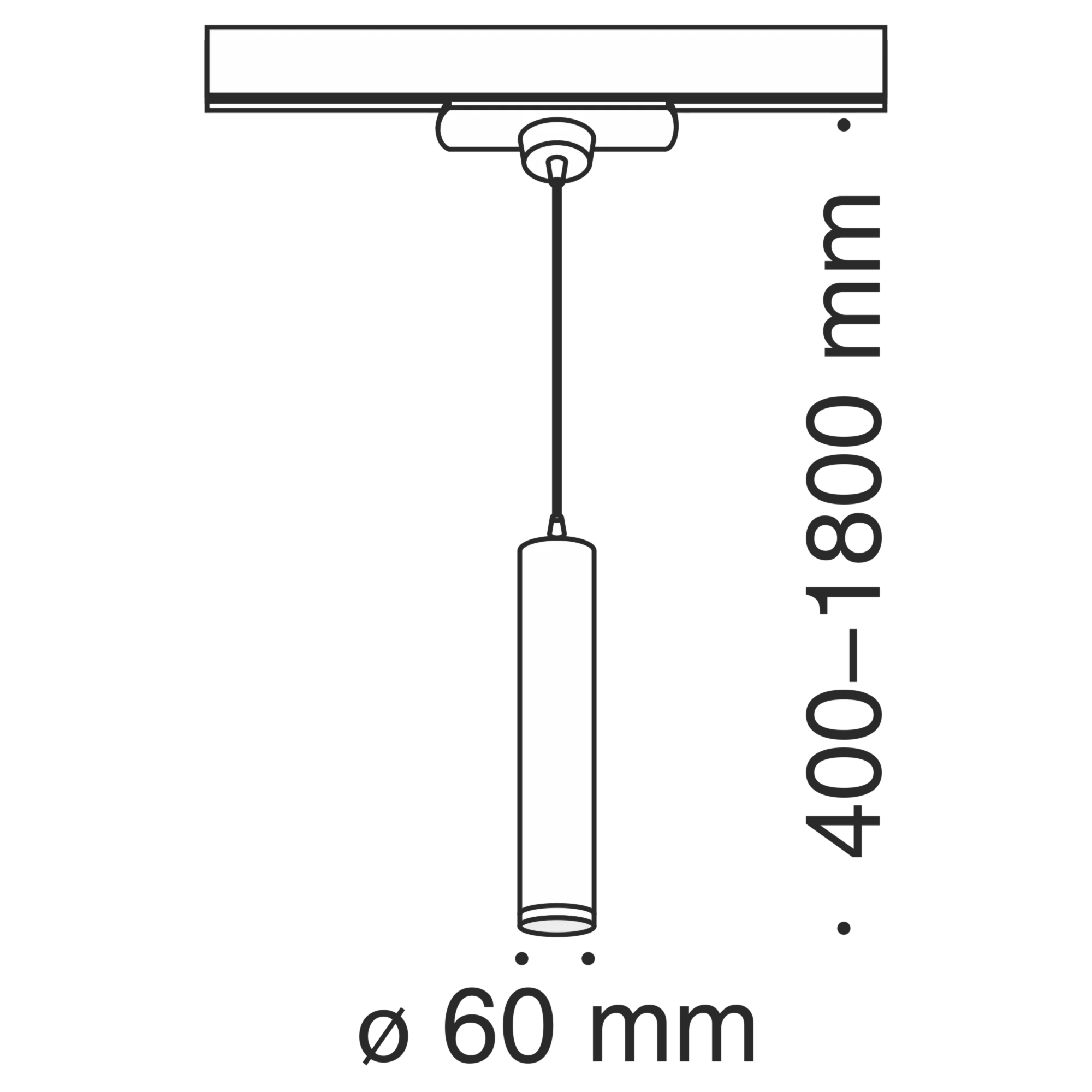 Трековый светильник Maytoni Technical TR008-1-GU10-W