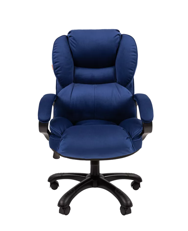 Кресло компьютерное усиленное (до 150 кг) CHAIRMAN HOME 434 синий