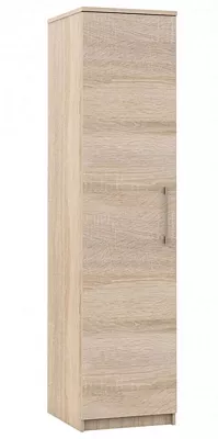 Шкаф 1-дверный Аврора Дуб Сонома/Белый