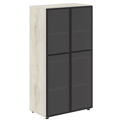 Шкаф со стеклянными дверьми Loftis LMC 80.2