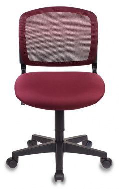 Кресло офисное Бюрократ CH-296NX 15-11 крестовина пластик бордовый