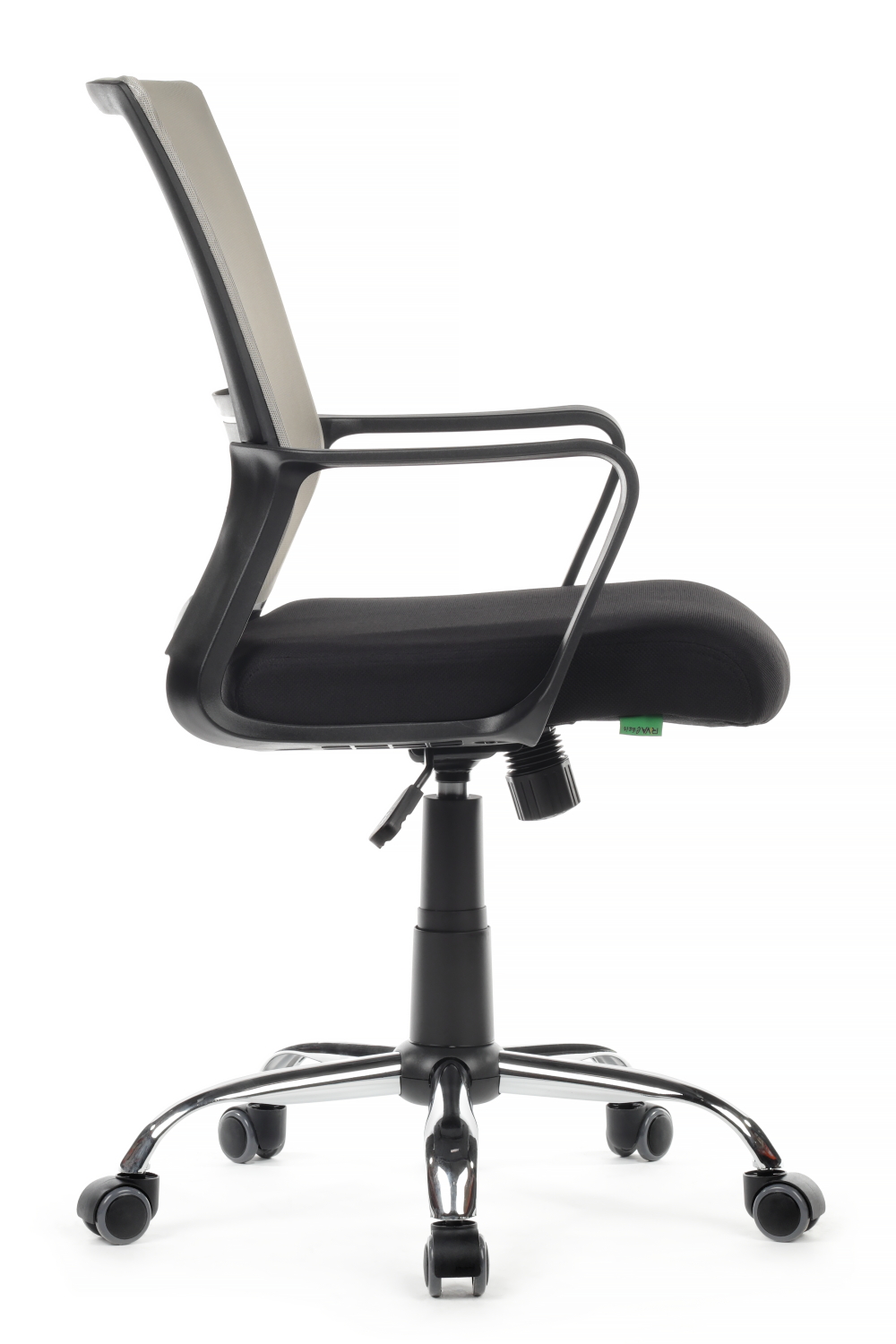 Кресло компьютерное Riva Chair Mint 1029MB без подголовника черный / серый