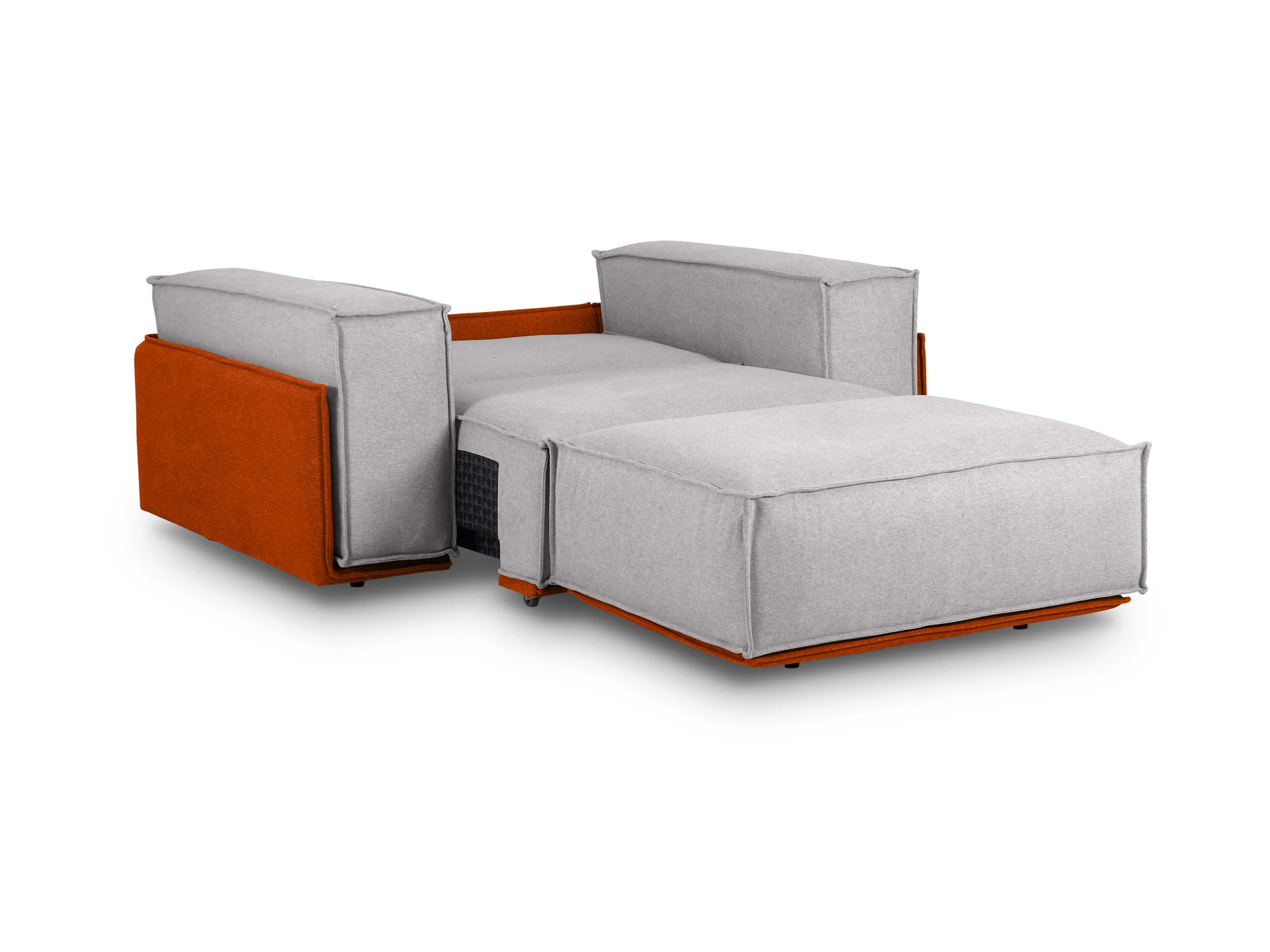 Кресло Asti светло-серый / оранжевый 679258