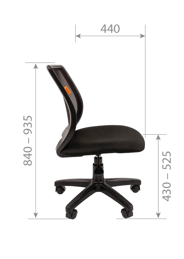 Кресло для оператора CHAIRMAN 699 без подлокотников зеленый