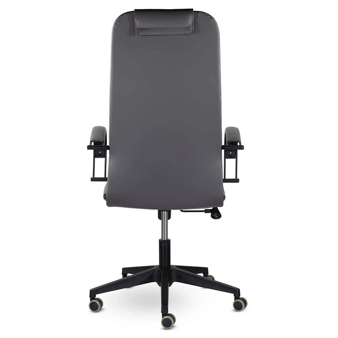 Кресло компьютерное СН-601 Соло пластик темно-серый