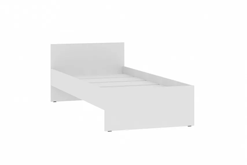 Односпальная кровать Симпл Silva 900х2000 НМ 011.53-01 белый