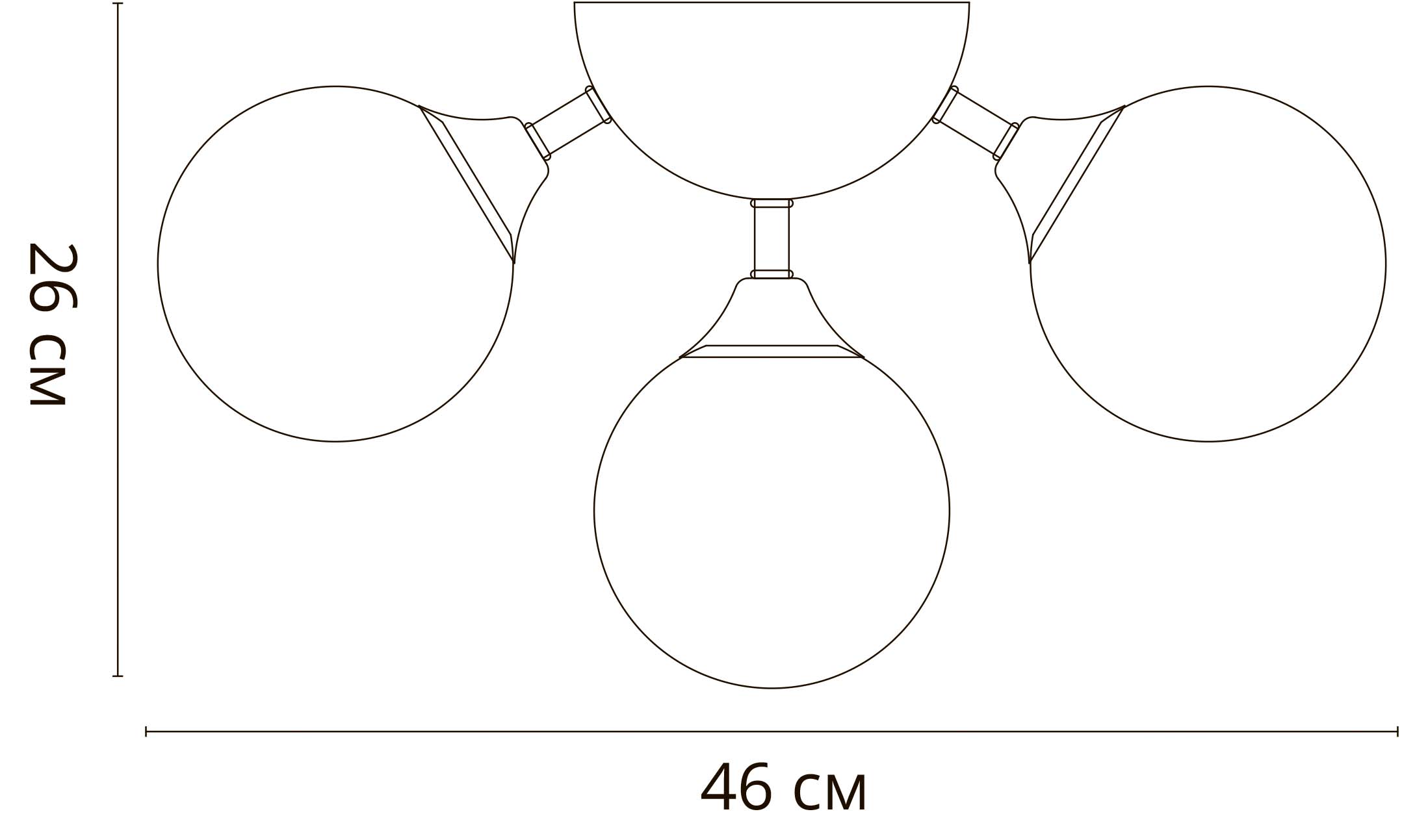 Накладная люстра Arte Lamp FOBOS A2704PL-5SG