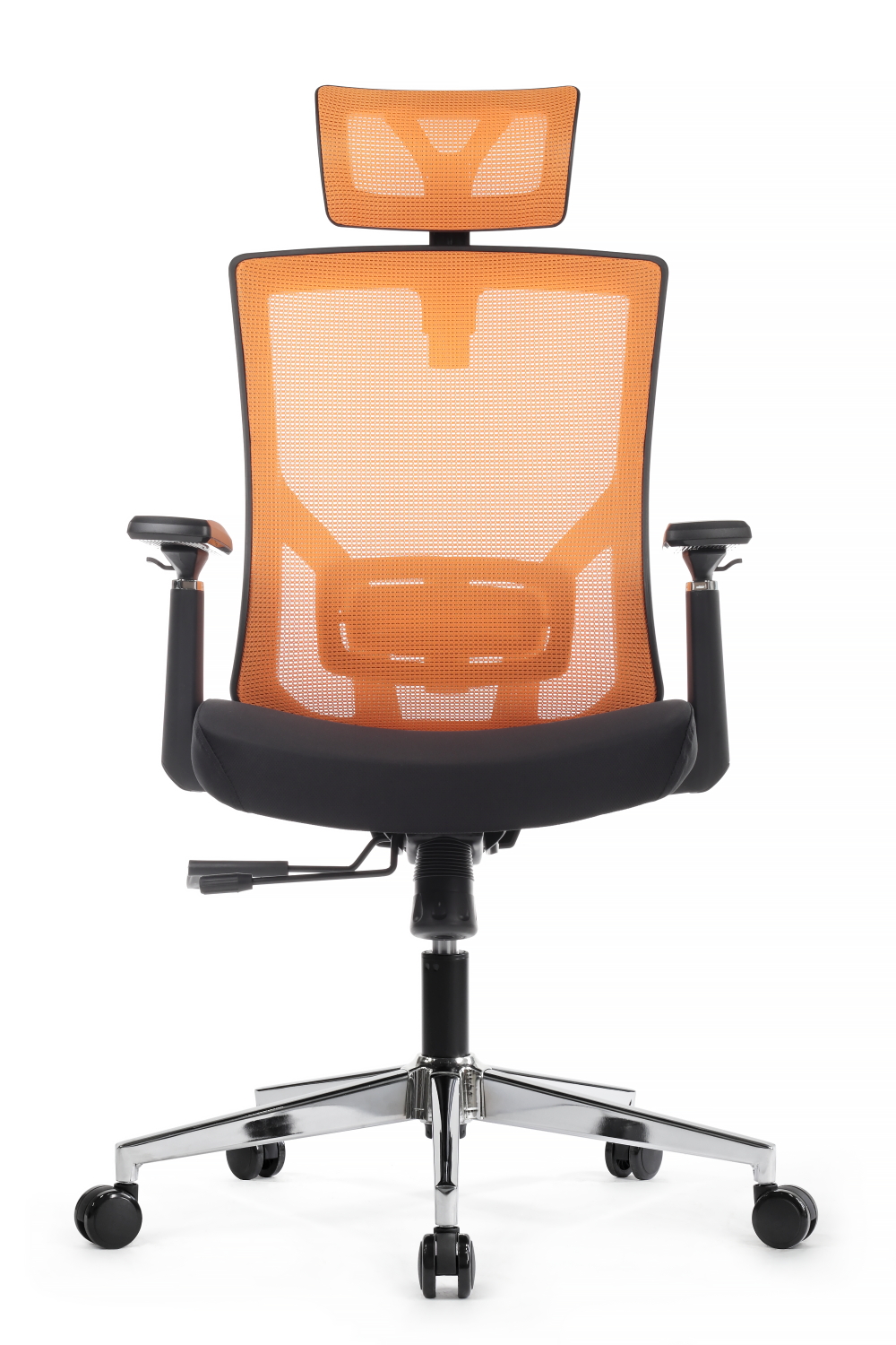 Кресло компьютерное Riva Chair Step A2320 оранжевый / черный