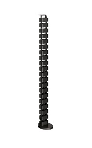 Кабель-канал гибкий 1300 мм Norden S58B.B Черный