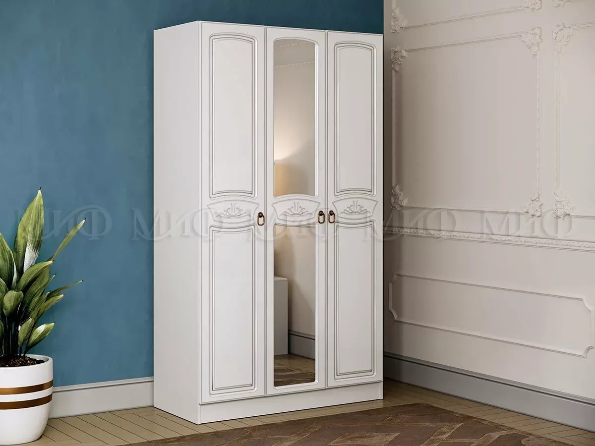 Мебель для спальни Александрина белый глянец Миф