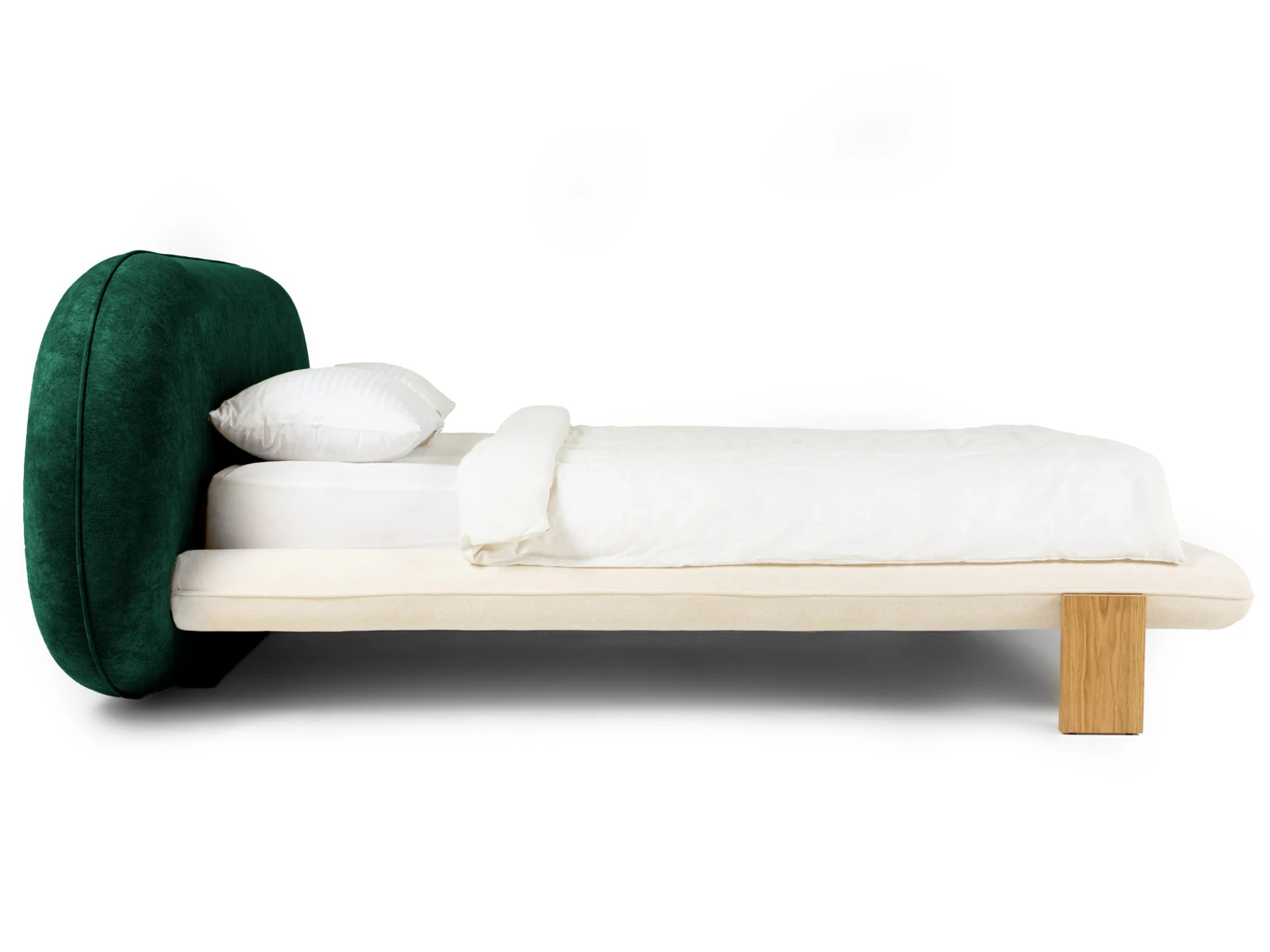Кровать Softbay 160x200 (букле) зеленый 869920