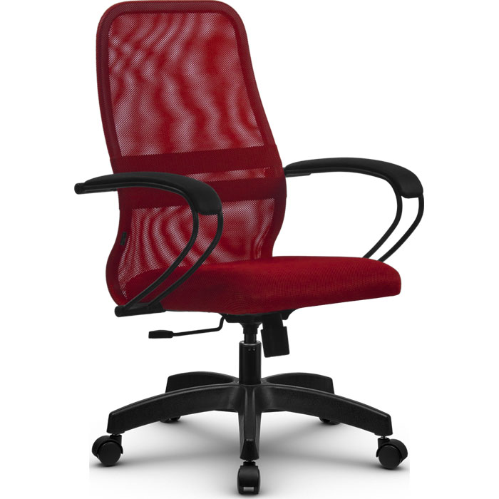 Кресло компьютерное SU-СК130-8 Pl Красный / красный