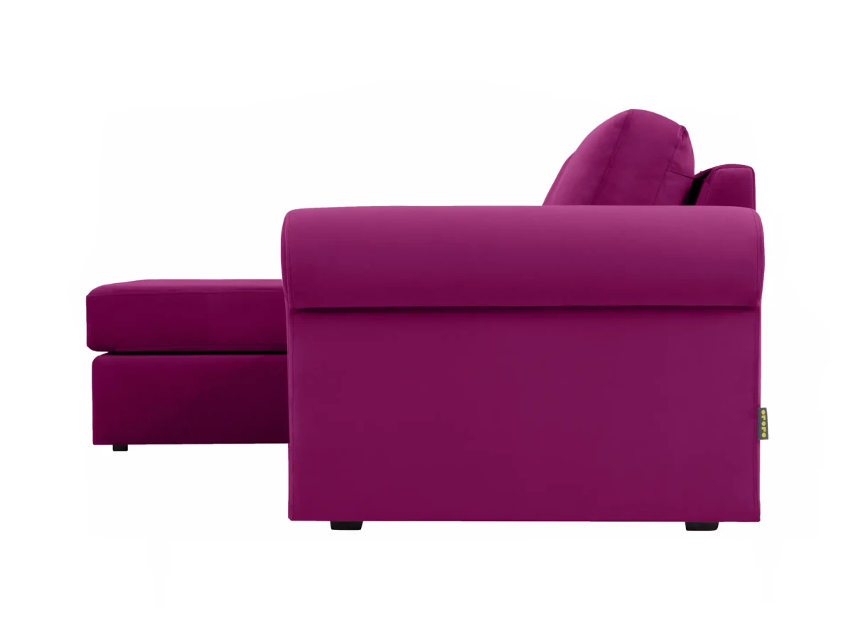 Диван-кровать с оттоманкой Peterhof П2 (валики) фиолетовый 341025