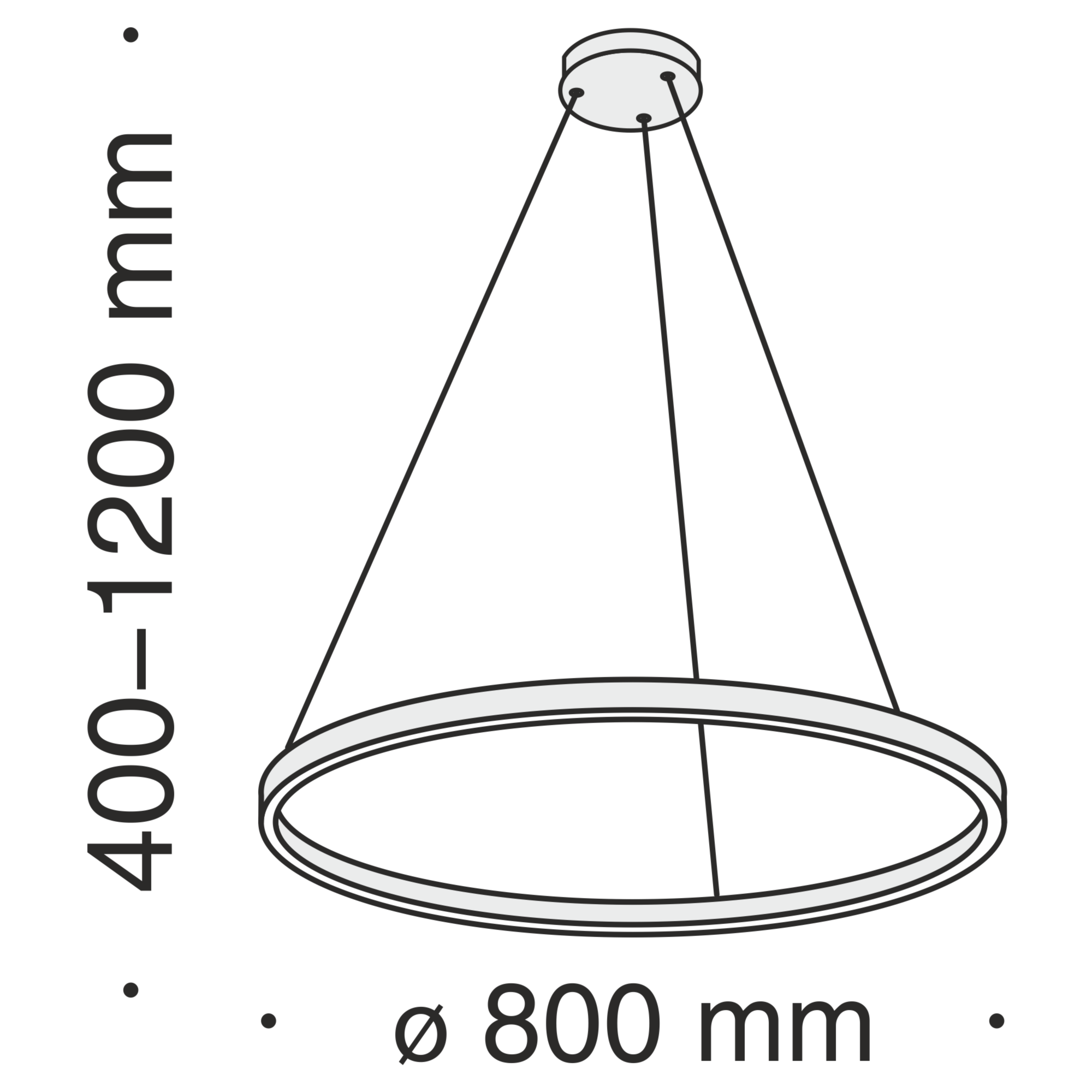 Подвесная люстра Maytoni Technical Rim MOD058PL-L42BS4K