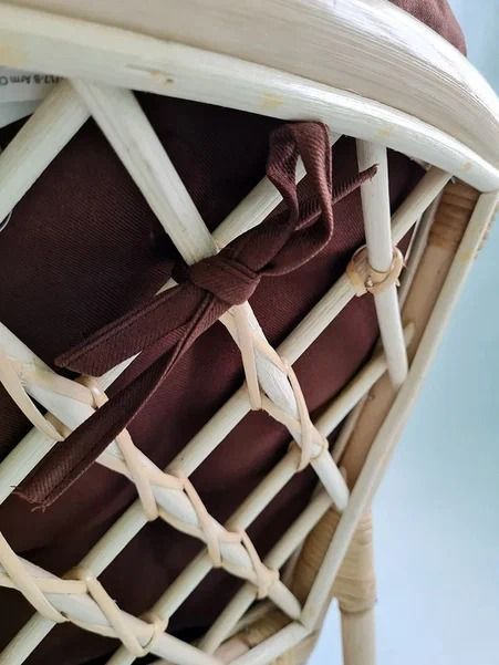 Комплект мебели из ротанга Багама дуэт натуральный (подушки твил обычные коричневые)