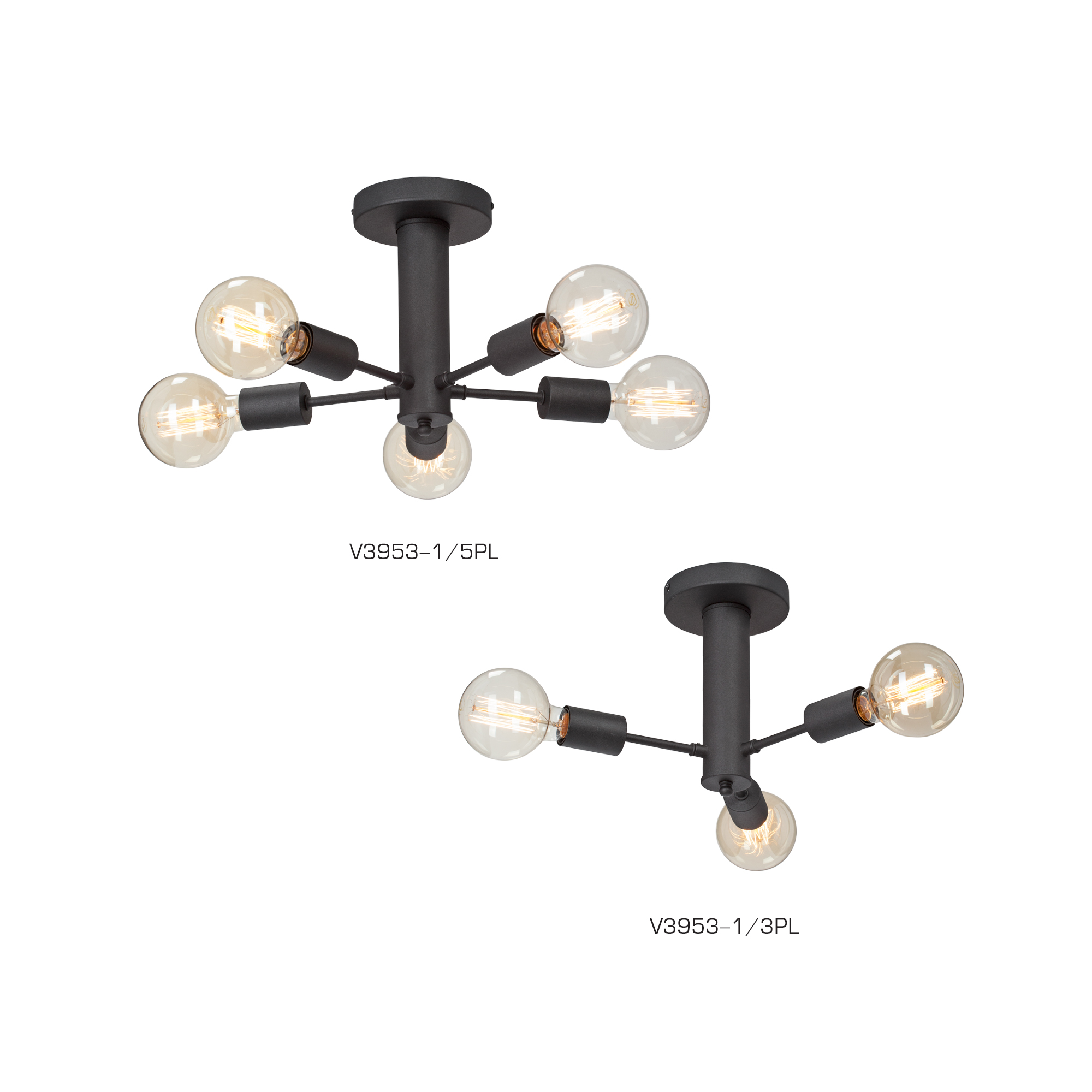 Люстра на штанге VITALUCE V3953-1/5PL