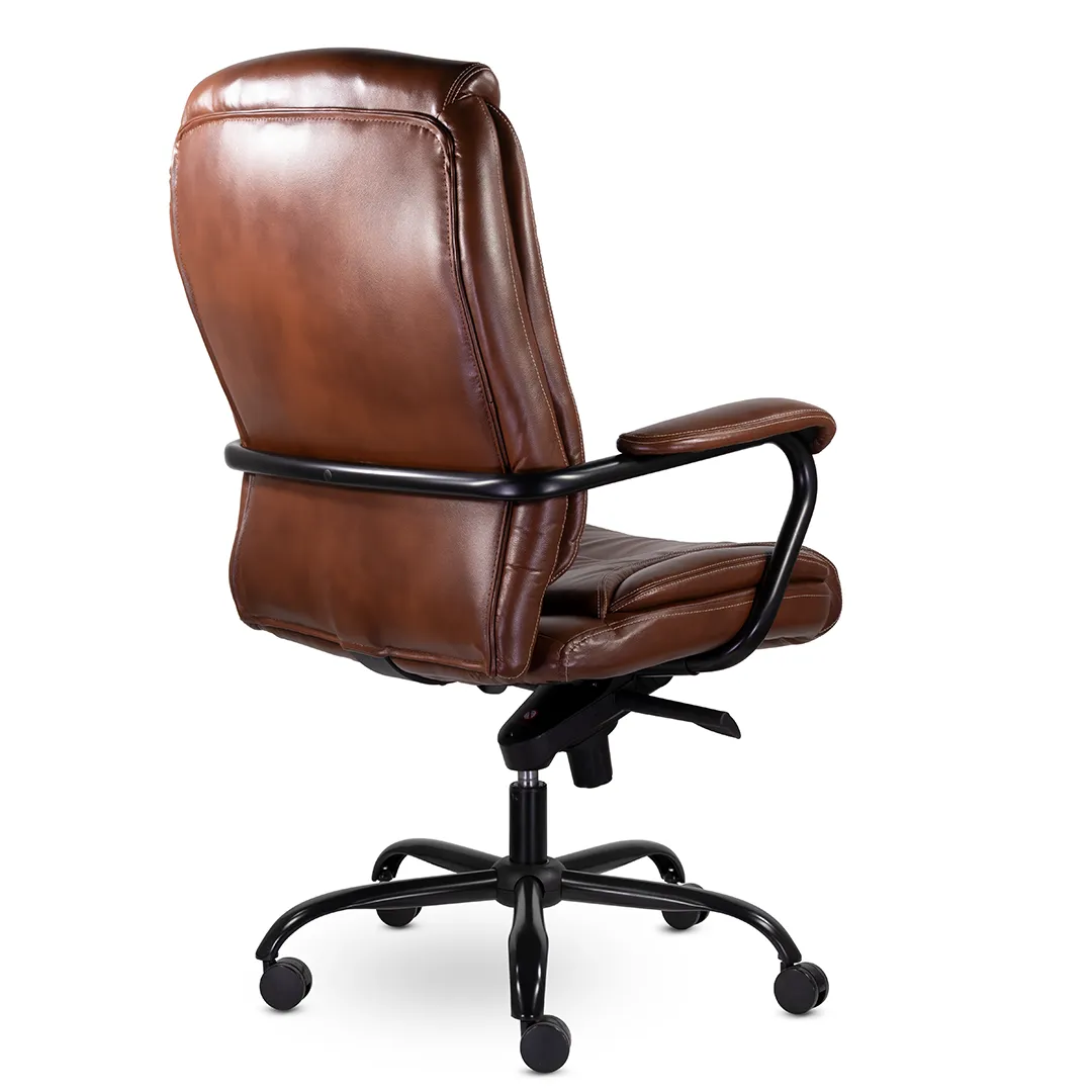 Кресло для руководителя РОВЕР ХЭВИ ДЬЮТИ CH-708 коричневый