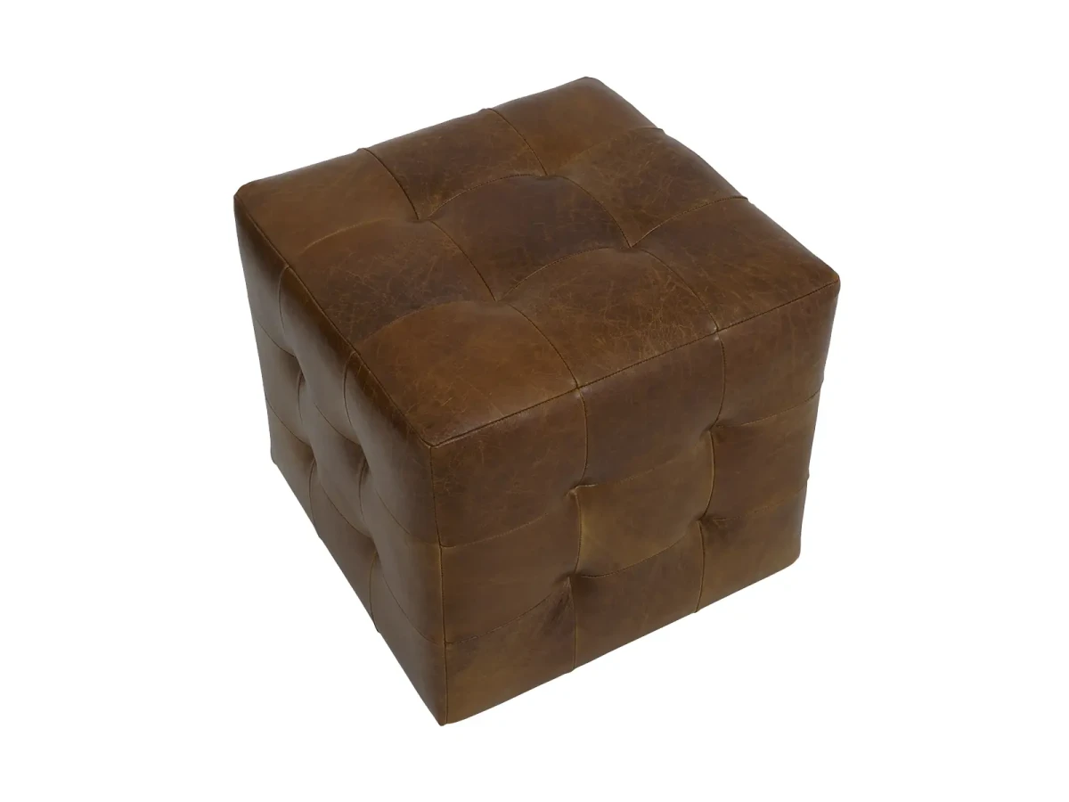 Пуф Brick Max (натуральная кожа) коричневый 330382