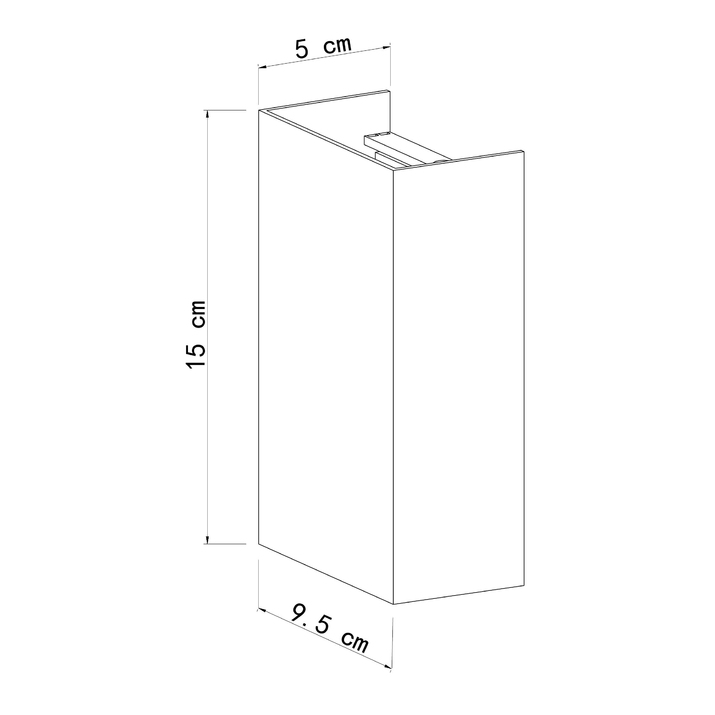 Уличный настенный светильник ARTE LAMP ALGOL A5640AL-2BK