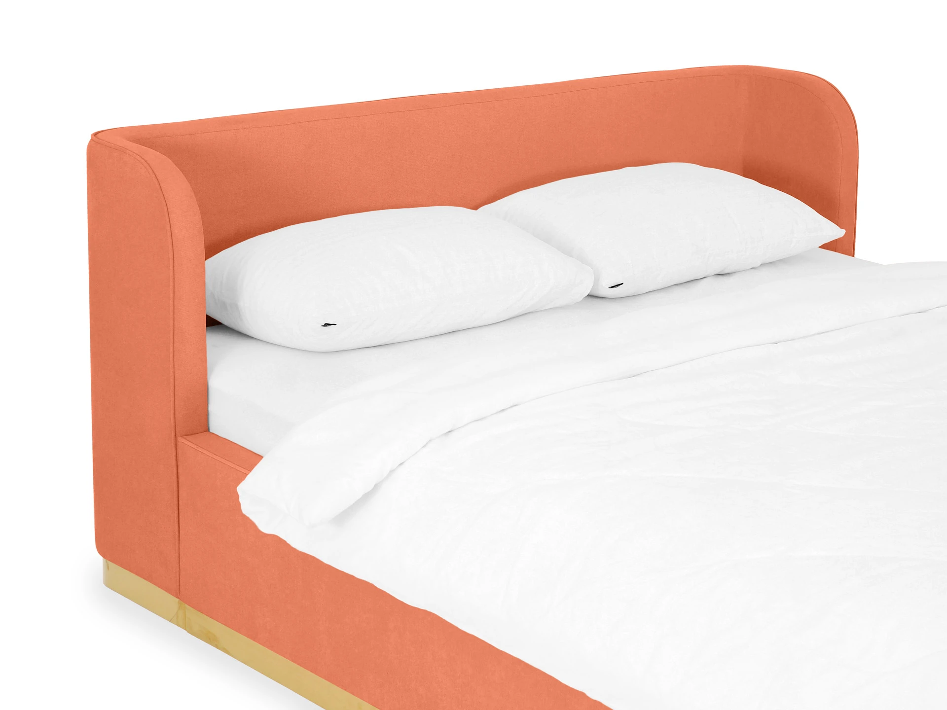 Кровать 160х200 с подъемным механизмом Vibe оранжевый 748479