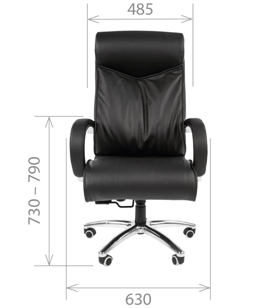 Кресло для руководителя CHAIRMAN 420 белый