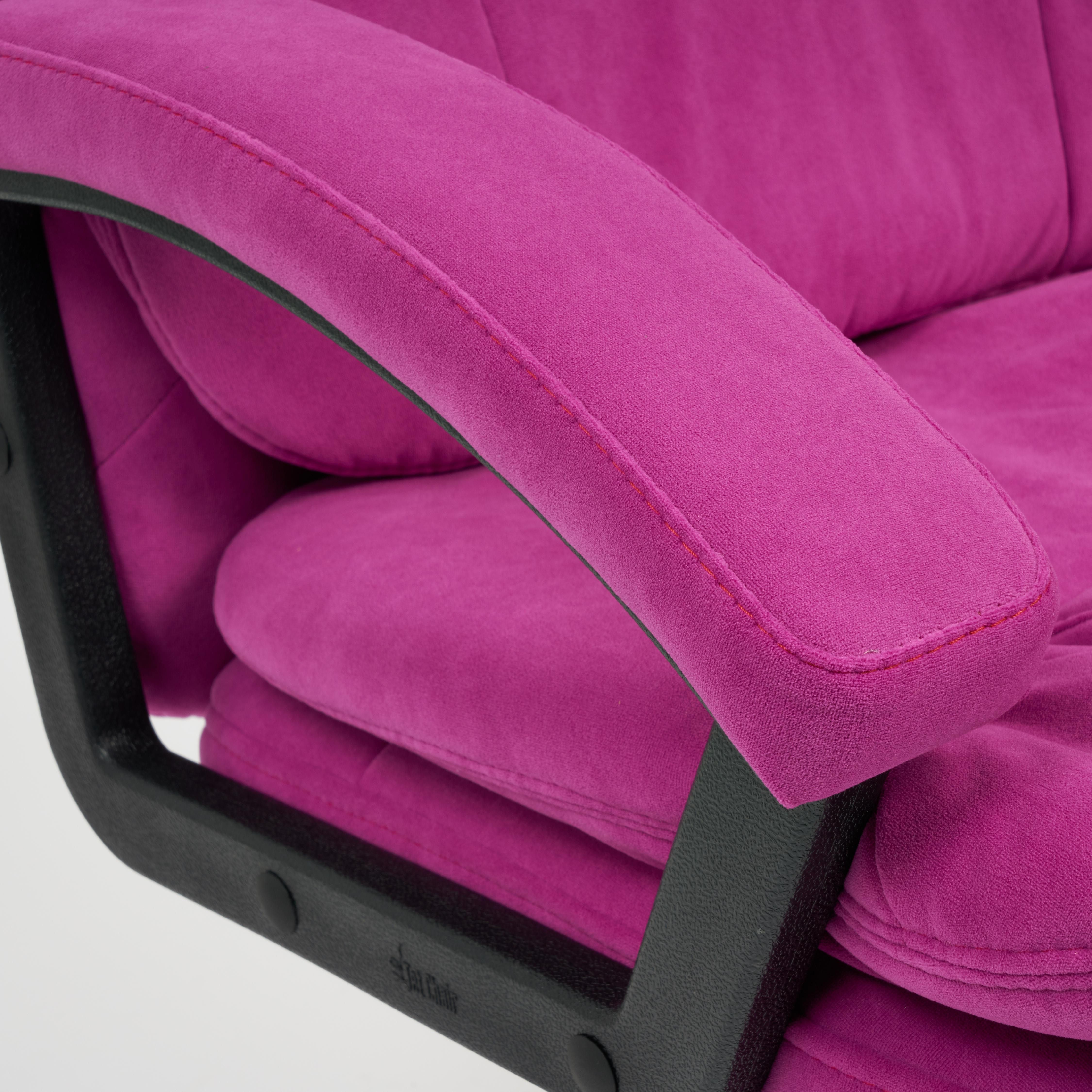 Кресло COMFORT LT фиолетовый флок