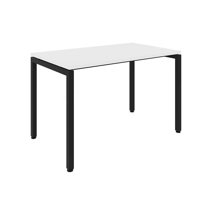 Стол офисный MULTI-OFFICE СТИЛ (Steel) 120х70х76 белый / антрацит