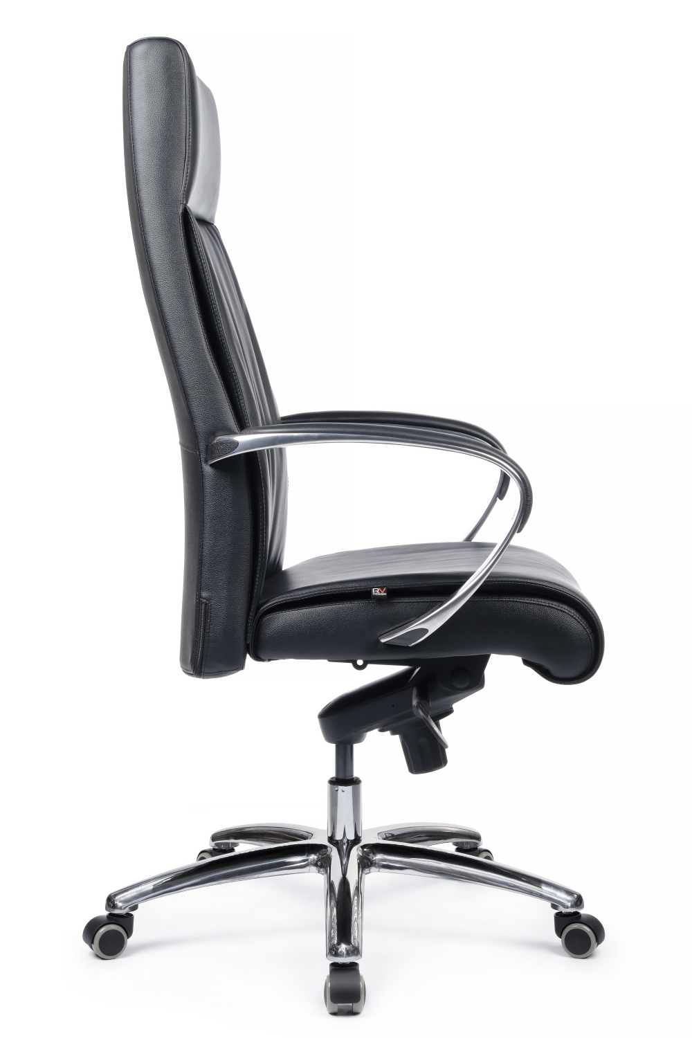 Компьютерное кресло RIVA DESIGN Gaston 9164 натуральная кожа Черный