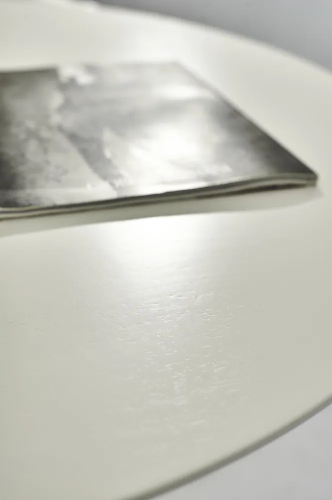 Стол круглый Орион classic 79х79х76 см Daiva белый прямые опоры