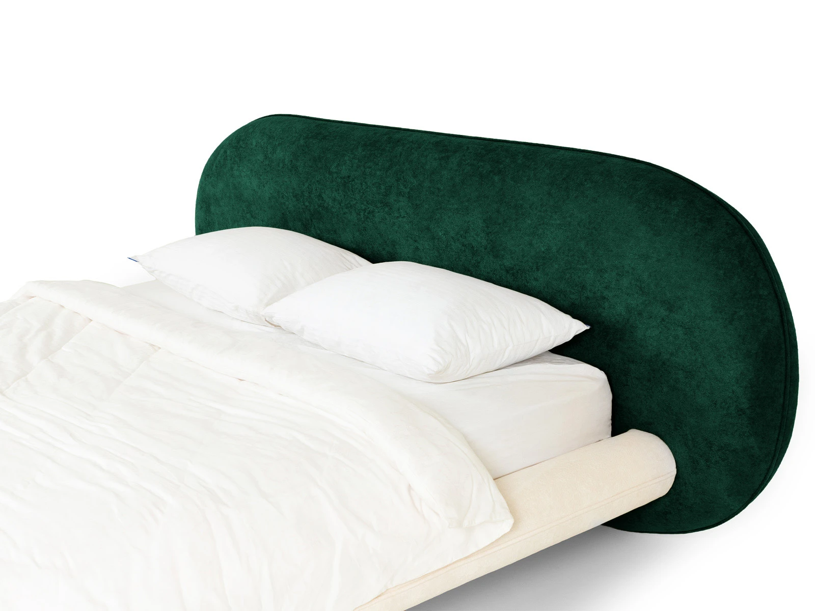 Кровать Softbay 160x200 (букле) зеленый 869920