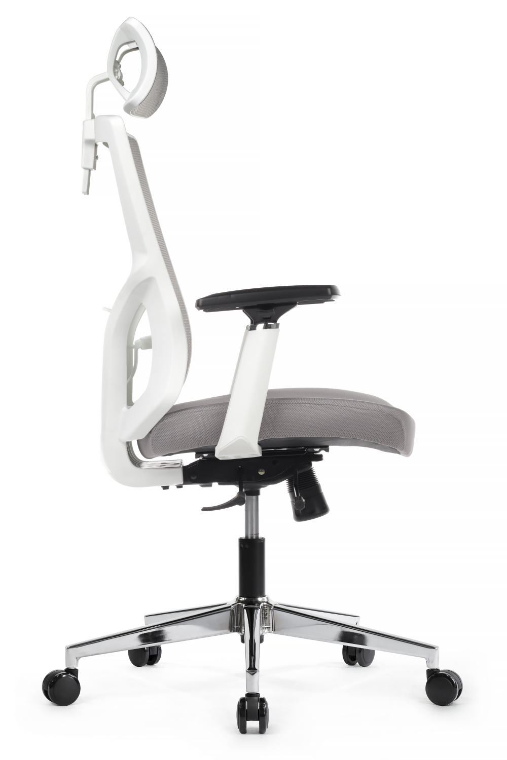 Кресло для персонала Riva Chair Step AW2320 белый пластик / серый