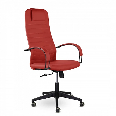 Кресло компьютерное СН-601 Соло пластик красный